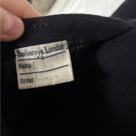 Vintage Burberry Men’s Wool Duffle Coat Sold As Is READ DESCRIPTION - Picture 9 of 12